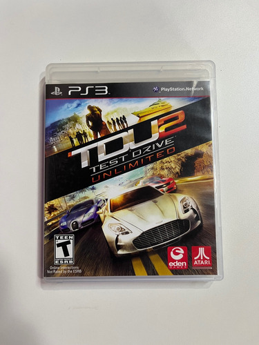 Jogo Ps3 Test Drive Unlimited 2 Mídia Física Original - Ps3 (Recondicionado)