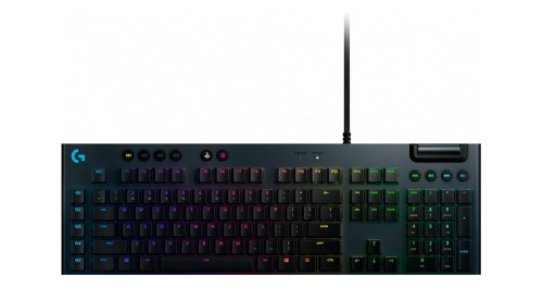Imagen 3 de 3 de Teclado gamer Logitech Serie G G815 QWERTY GL Tactile inglés US color negro con luz RGB