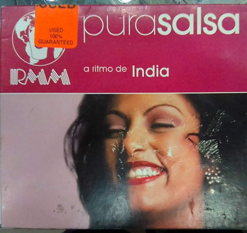 India. A Ritmo De. Cd Original Usado. Qqf.