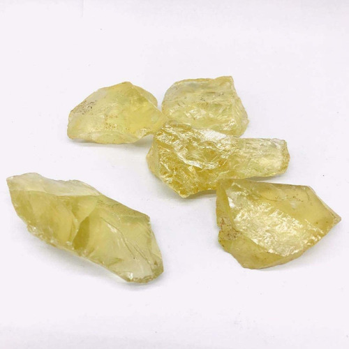 7 Oz Cristal Natural Crudo Piedra Citrino Afinado Especimen