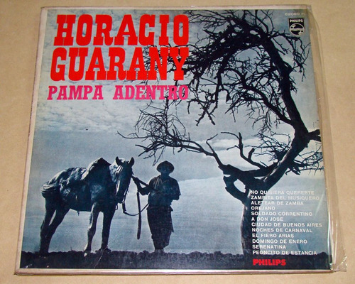 Horacio Guarany Pampa Adentro Lp Argentin / Kktus