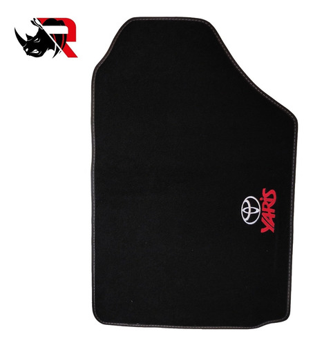 Imagen 3 de 5 de Tapete De Alfombra Automotriz Compatible Con Yaris Toyota