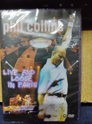 Imagen 1 de 1 de Dvd Phil Collins - Live And Loose In Paris (lacuevamusical)
