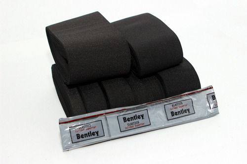 Elástico De Nylon Negro De 30mm X 10mts