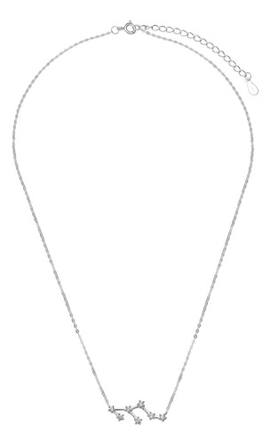 Collar Y Dije Enso 925 Para Mujer Esn149s Plateado