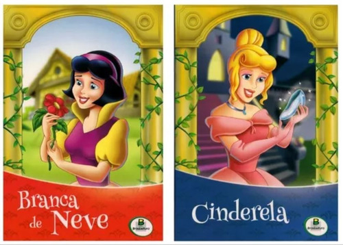 Imagem 5 de 8 de Kit Livro Infantil - Clássicos De Ouro - 10 Und