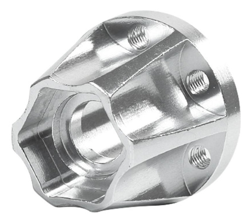 Soporte De Cubo De Rueda Hexagonal, Aluminio De 22mm Plata