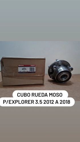  Cubo Mozo P/rueda Aexplorer  3.5 Año 2012 A 2018 Del - Tras