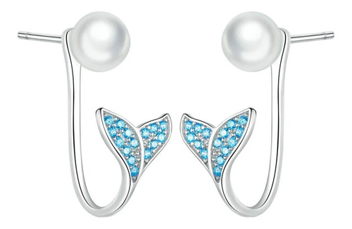 Aretes Plata Esterlina Aletas Krasha Para Dama Clkfs0q45