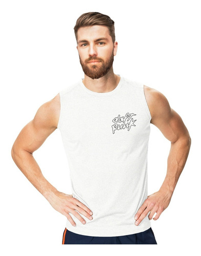 Daft Punk Pocket Logo Playera Sin Mangas Tank Top Gym 