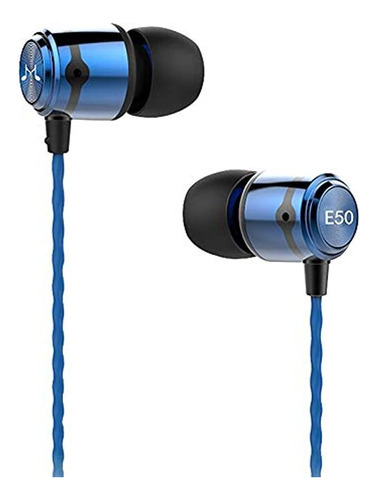 Soundmagic E50 In Auriculares Para Aislamiento De Oidos Azu