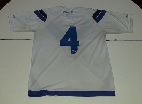 Imagen 2 de 2 de Camiseta De Vélez De Voley Penalty Blanca #4 Talle M