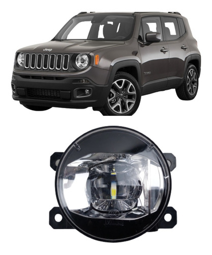 Farol De Milha Direito Jeep Renegade