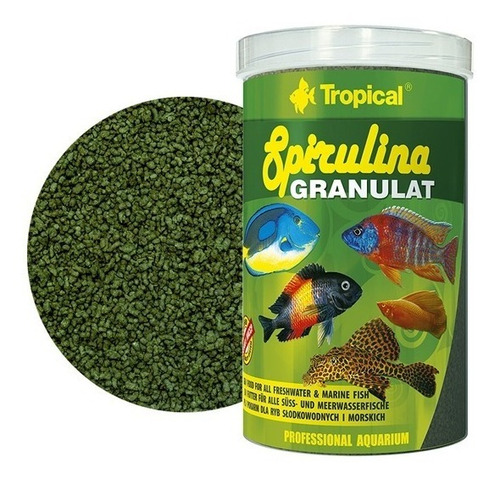 Tropical Spirulina Granulat 110gr Pethome Chile