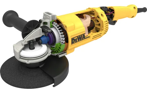 Pulidora Angular Industrial De 9 . 2600w. 6600rpm Dewalt