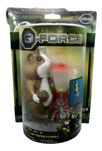 Mini Boneco Hurley & Clusterstorm G-force Disney Original