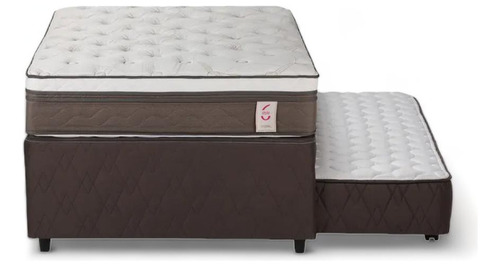 Cama Divan 1,5 Plazas Rosen New Style 6 Café