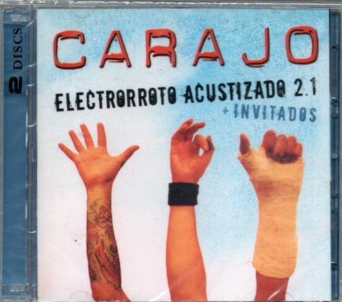 Carajo Electrorroto Acustizado 21 Cd Dvd Nuevo Or Oiiuya