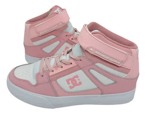 Dc Pure High Top Pink White
