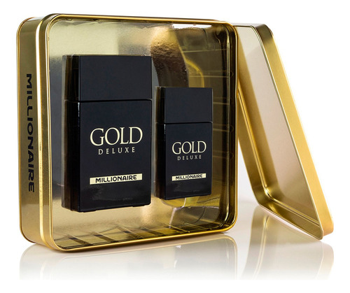 Set Millionaire Gold Deluxe 100ml + 30ml