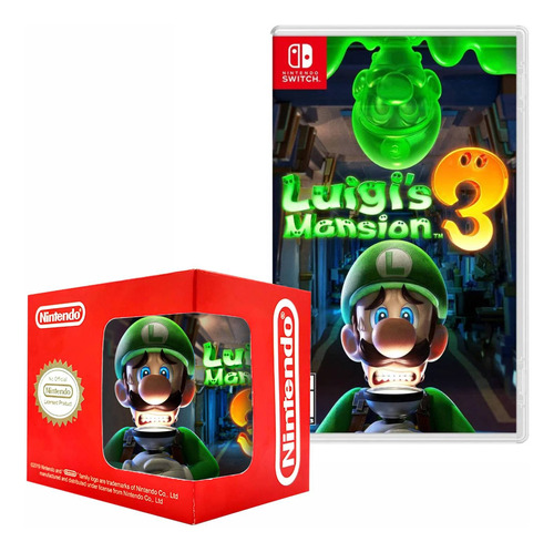 Luigi Mansion 3 Nintendo Switch Y Taza 1