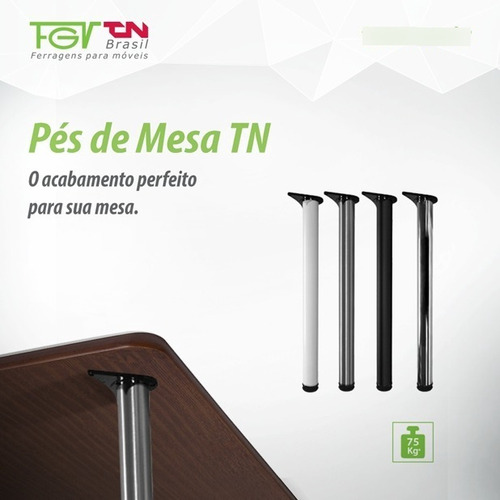 Pe De Mesa 73cm Escovado Fgvtn 127