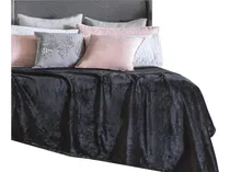 Comprar Cobija Invernal Frazada Polar Cobija Elegante Queen Size