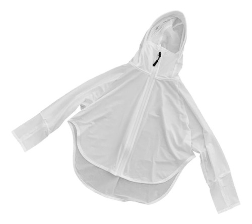 Ropa Blanca Con Protección Solar Para Niños, Sudadera Con Ca