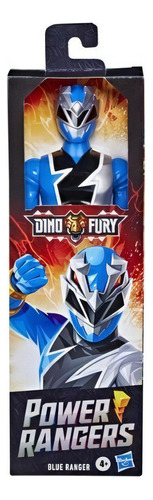 Figura Power Rangers Dino Fury Blue Ranger - Hasbro