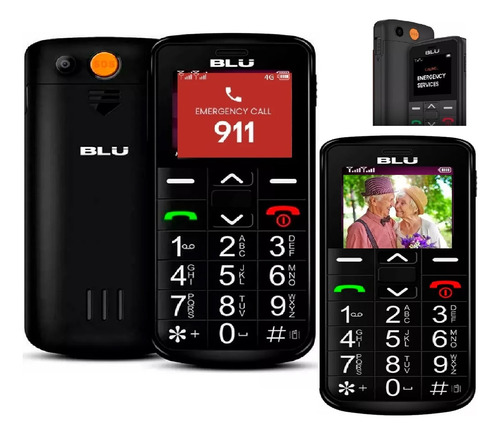 Celular Para Adulto Mayor Boton De Pánico Teclas Grandes