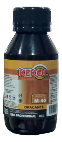 Kekol K-m40 Pasta Mateante Para Lacas Polurietanicas X 100cc