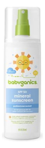 Protector Solar Mineral En Aerosol Para Bebés Fps 50 Sin Per