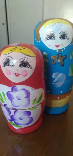 Muñeca O Mamuskas ( Muñeca Madera )
