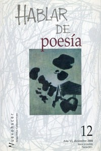 Hablar De Poesia  Nº 12 (nuevo) 