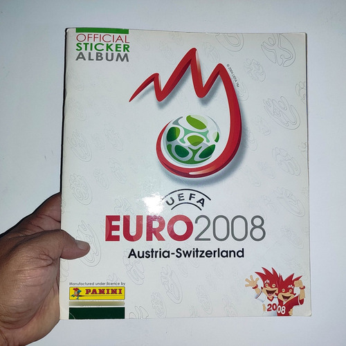 Álbum Panini Uefa Euro 2008 Austria Suiza