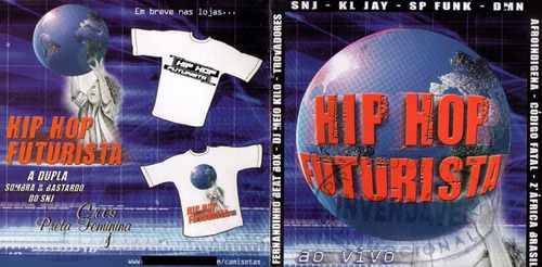 Cd Hip Hop Futurista Ao Vivo Abertura Código Fatal 2002 Novo