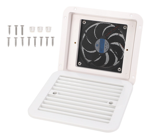 Ventilador De Ventilação De Cozinha Rv 205x185mm 12v Lateral