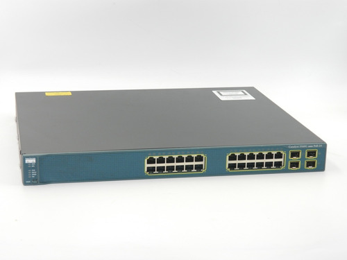 Imagen 2 de 7 de Switch Cisco Administrable C3560g 24 Puertos 10/100/1000 Poe