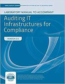 Lab Manual To Accompany Auditing It Infrastructure For Compl