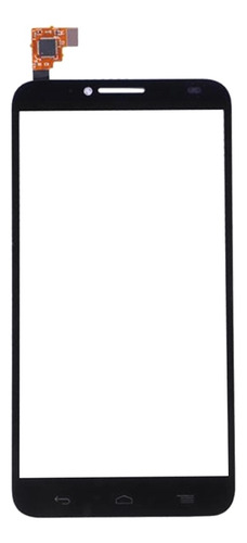 Painel De Toque Preto Para Alcatel One Touch Idol 2