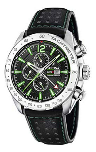 Reloj De Pulsera - Festina | Mens Chronograph & Dual Time | 