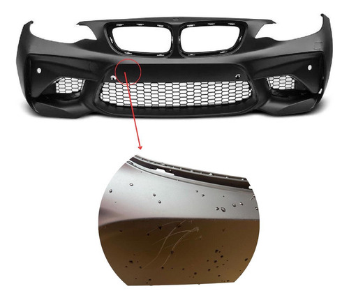 Para-choque Dianteiro Para Bmw F22/f23 13-17 Modelo M2