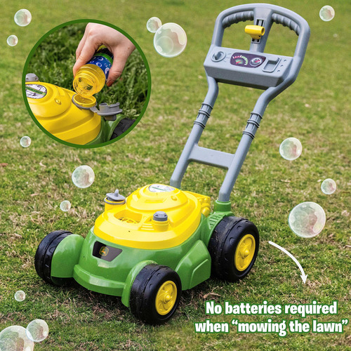 Cortacésped De Burbujas John Deere Para Niños Pequeños Color