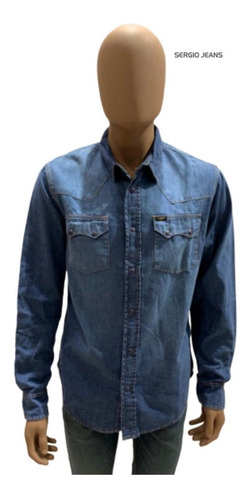 Imagen 6 de 6 de Camisa De Jean Lee Hombre Original Ultimas Originales