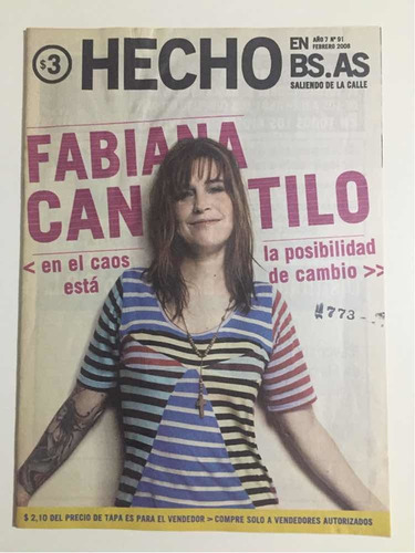 Hecho En Bs As .# 91 Feb 2008 Fabiana Cantilo