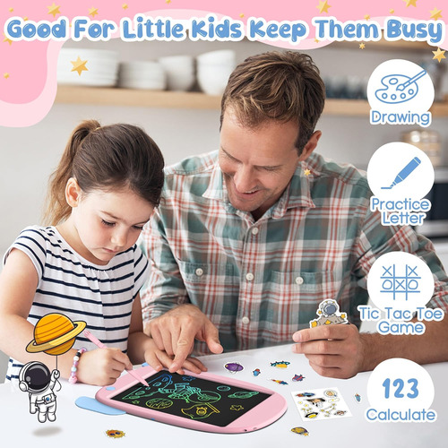 Hockvill Tableta De Escritura Lcd Para Niños, Juguete De Ape