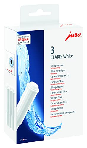Cartuchos De Filtro Jura Claris White, Paquete De 3