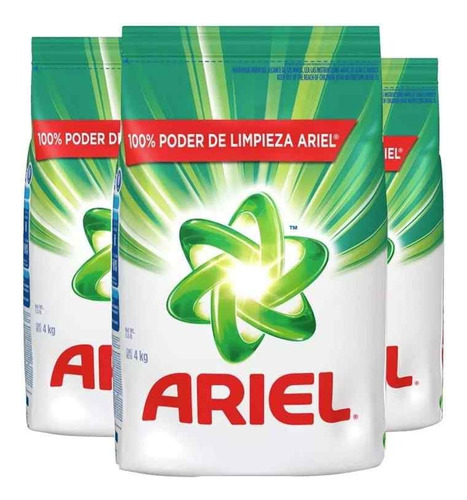 Detergente  En Polvo Ariel X 15 Kilos