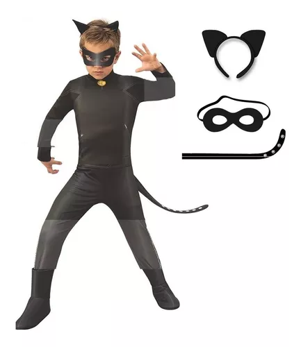 Definición personal Favor Disfraz Cat Noir | MercadoLibre 📦