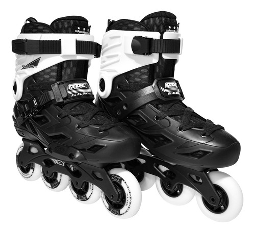 Patines Slalom Mx Skates Black & White